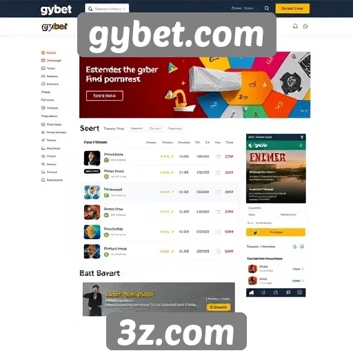 Impactos da interface do usuário no gybet.com